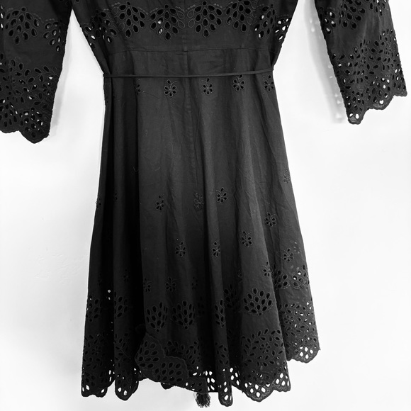 Theory Kalsingas Eyelet Dress 100% Cotton - Picture 6 of 9